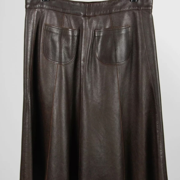 SALE💫Chloé Deer Skin Skirt SZ 42 - Picture 6 of 14